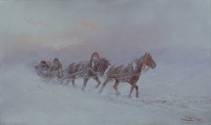 Snöstorm, 1901