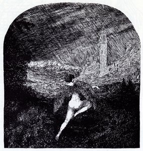Romantik. Symbolistisk tidskrift Vesy The Balance, 1905