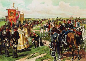 Marschall Mikhail Kutuzov före slaget vid Borodino, 1912