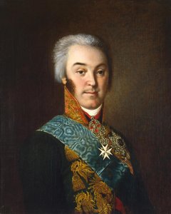 Porträtt av greve Nikolai Petrovich Sheremetev 1751-1809, 1800-talet