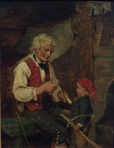 Namnlös (olja på duk) av Nils Bergslien