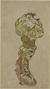 En dansare av Nishikawa Sukenobu