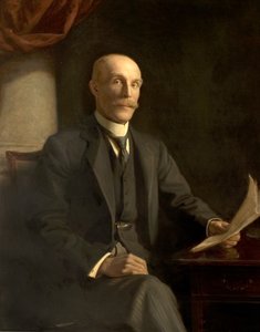 Sir John T. McCraith, JP (olja på duk)
