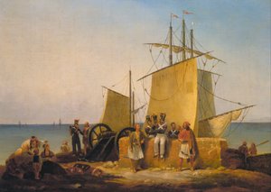 Moree Expedition (grekiska frihetskriget eller grekiska revolutionen av Noel-Dieudonne Finart