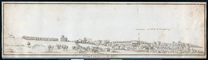 Charonne, ca 1677 (penna och bläck med tvätt på papper)