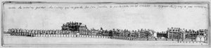 Montagu House, c.1700 (penna och bläck)