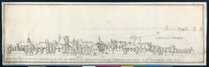 Kartusianerna i Palais de Luxembourg (penna och bläck på papper) av Noel Gasselin