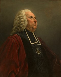 Porträtt av författaren Louis-Sébastien Mercier 1740-1814, ca. 1763.
