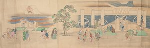 Cavyki-teatern, 1822. av Nonoyama Kozan