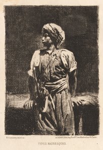 Moriska typer, 1875. av Norbert Goeneutte