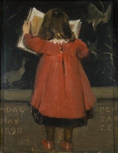 Porträtt av konstnärens dotter, Alethea Garstin