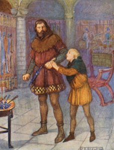 Illustration till berättelser av Shakespeare (färglitografi)