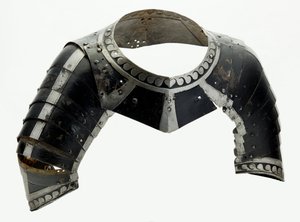 Almain Collar, c.1580 (målat stål med modernt läder) av North German School