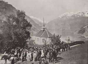 Merok, Geiranger (s/v foto) av Norwegian Photographer