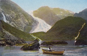 Norge / Norge: Bondhusbraeen (foto i färg) av Norwegian Photographer