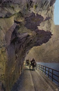 Norge / Norge: Vägen till Eidsfjord, Hardanger (färgfoto) av Norwegian Photographer