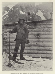 Foto av Mr Jackson från Nansen vid Cape Flora (s/v foto) av Norwegian Photographer