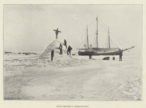 Scott-Hansens observatorium (s/v foto) av Norwegian Photographer