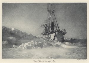 "Farmen" i isen (s/v foto) av Norwegian Photographer