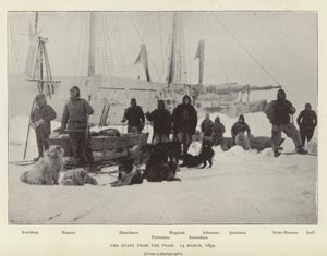 Starten från Fram av Norwegian Photographer