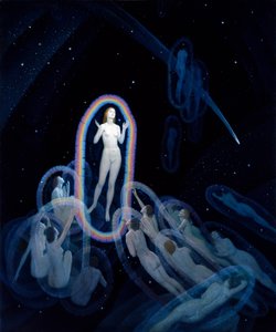 Birth of an Idea, ca 1920 (olja på duk)