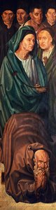 Panel av fiskare, detalj från Polyptych of St Vincent