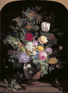 Blommor i en vas