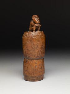 Ceremoniell limebehållare (ahumama) av Oceanic Oceanic