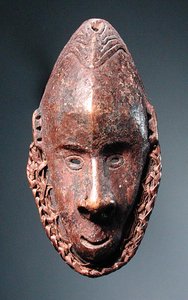 Sepik Mask, från Papua Nya Guinea (trä) av Oceanic Oceanic