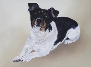 Spike, 2012 (akryl på trä)