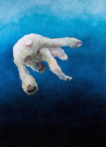 Ursus maritimus 1, 2010 (akryl på linne)