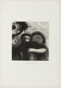 A Strange Jonglör, tallrik 5 av Odilon Redon