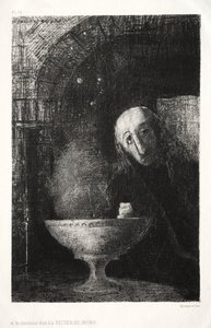 Och Sökaren var engagerad i en oändlig sökning av Odilon Redon