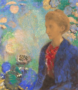 Baronessan de Domecy av Odilon Redon
