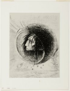 Blossoming, tallrik ett från In Dreams av Odilon Redon