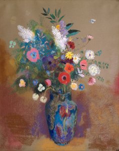 Blombukett av Odilon Redon