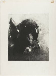 Pegasus i fångenskap av Odilon Redon