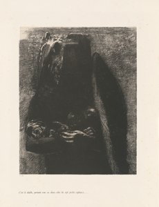 Det är Djävulen av Odilon Redon