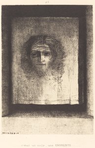 Det var en slöja, ett avtryck (Det var en slöja, ett avtryck) av Odilon Redon