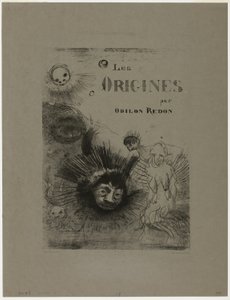 Omslag-Frontbild till Les Origines av Odilon Redon