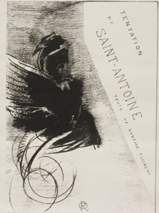 Omslag från The Temptation of Saint Anthony (1:a serien) av Odilon Redon