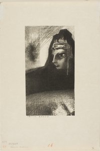 Dark Peak av Odilon Redon