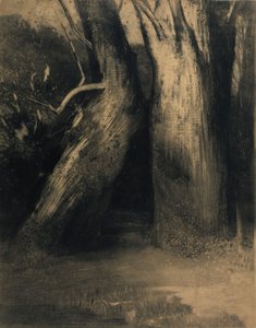 Två träd av Odilon Redon