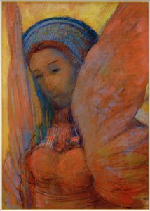 Die Lyra (sfinxen) av Odilon Redon