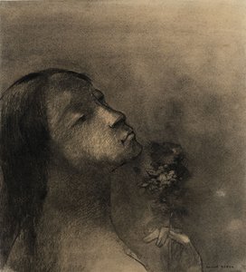 Ondskans blomma av Odilon Redon