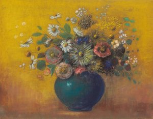 Blombukett av Odilon Redon