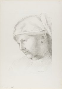 Flicka av Odilon Redon