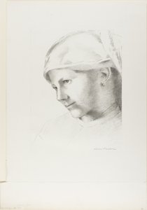 Flicka av Odilon Redon
