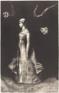 Haunting (Besatthet) av Odilon Redon