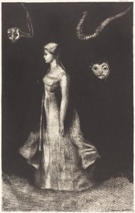 Besatthet (Fixering) av Odilon Redon